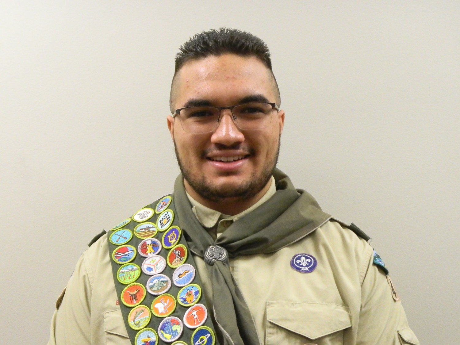 Tai Talitiga Tumanvao of Boy Scout Troop 496 led a group of scouts and adult volunteers in building corn hole games for Prune Hill Elementary. Tai, 18, is the son of Willie and Mitzi Tumanvao and has a total of 64 hours of community service. He is a senior at Camas High School.