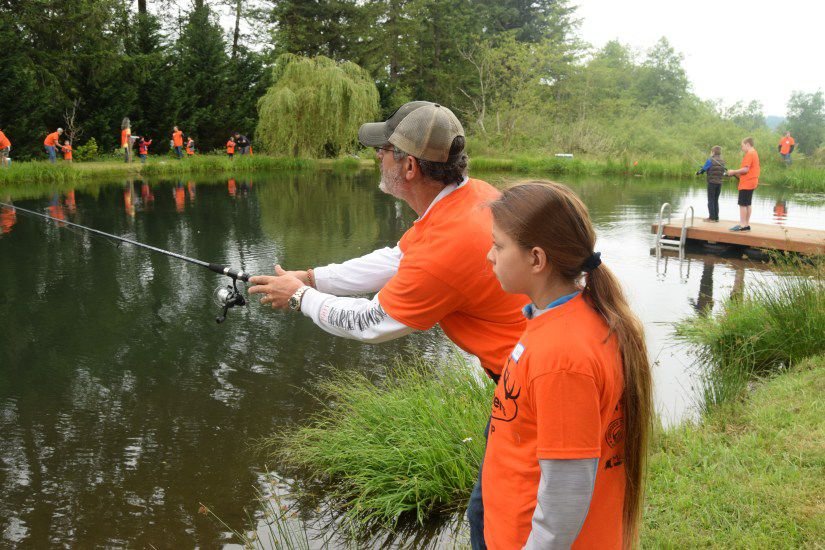 Trout camp was created to give kids without father figures a chance to partake in several outdoor activities for free.