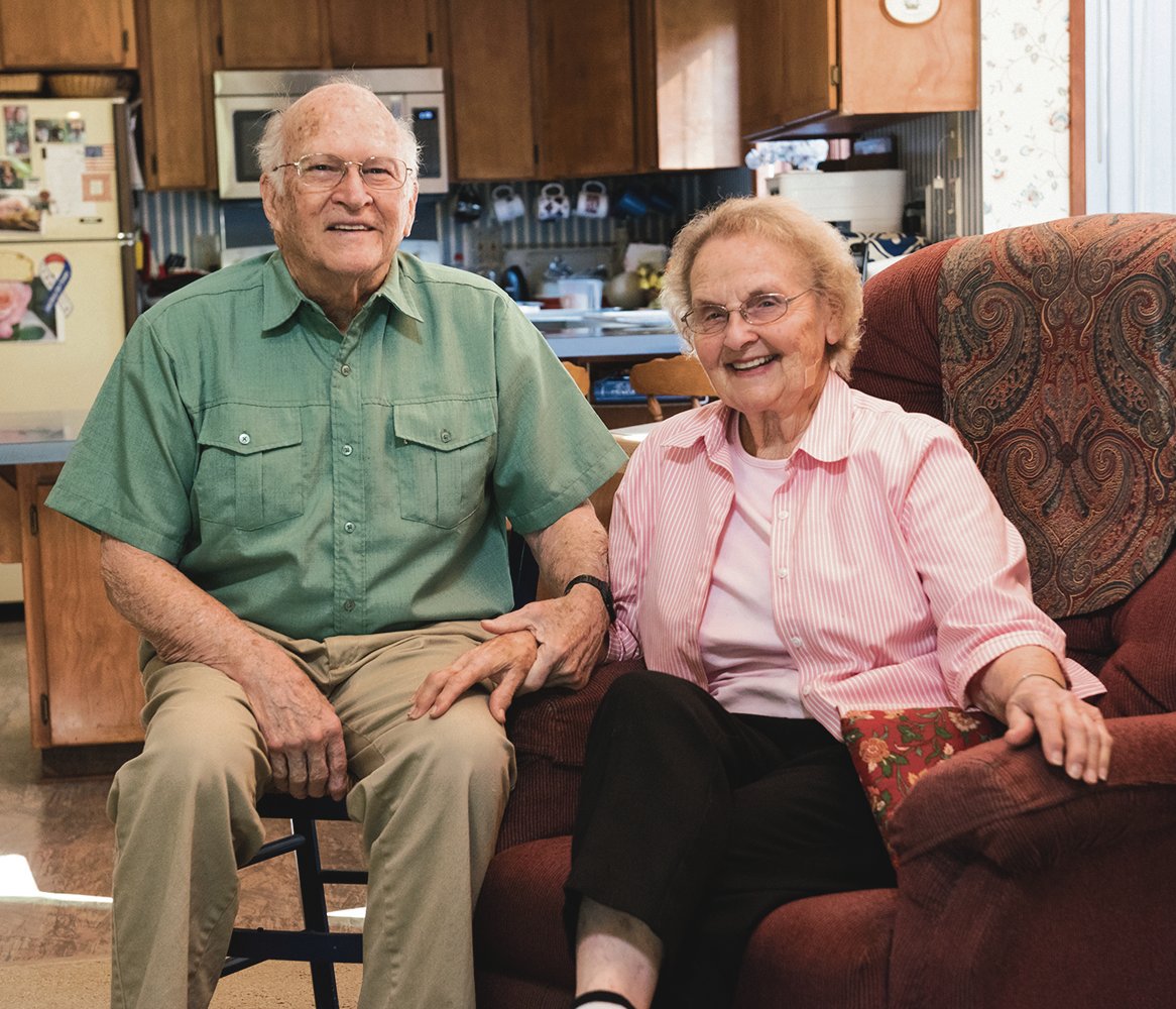 Steve and Laura Root of Battle Ground share the stories of their adventures through almost 70 years of marriage. 