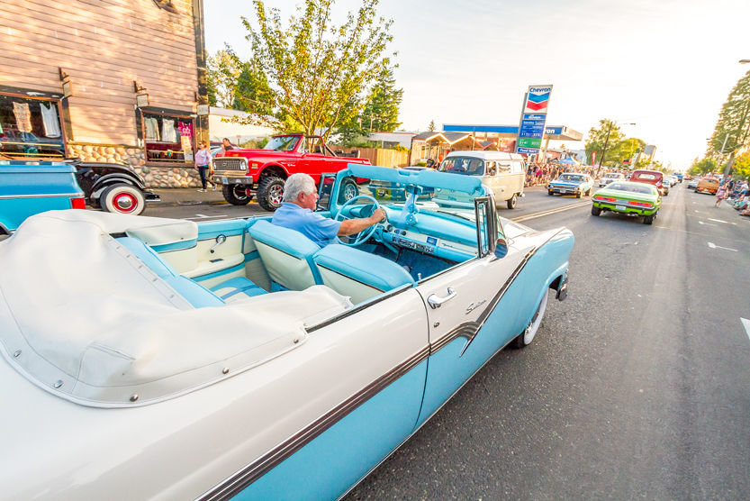 THE HARVEST NIGHTS Car Cruise is one of the most popular events during the annual Battle Ground Harvest Days celebration. The cruise event usually attracts more than 400 participants and hundreds of spectators.