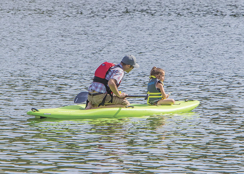 ACCORDING TO RESEARCH conducted by The Oregonian Newspaper, the recent early-season drownings in Southwest Washington and Northwest Oregon represent the highest number of open water deaths in the region in more than a decade. This duo was spotted on Horseshoe Lake in Woodland over the weekend enjoying the water while wearing life jackets.