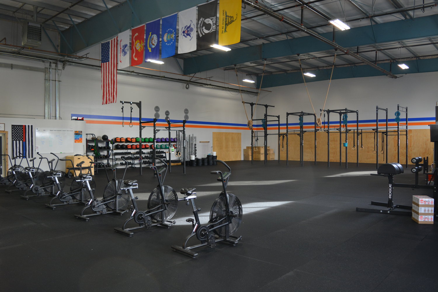 The 6,000-square-foot gym is big enough to allow classes of 14 people during Phase 2 of Washington's reopening plan.