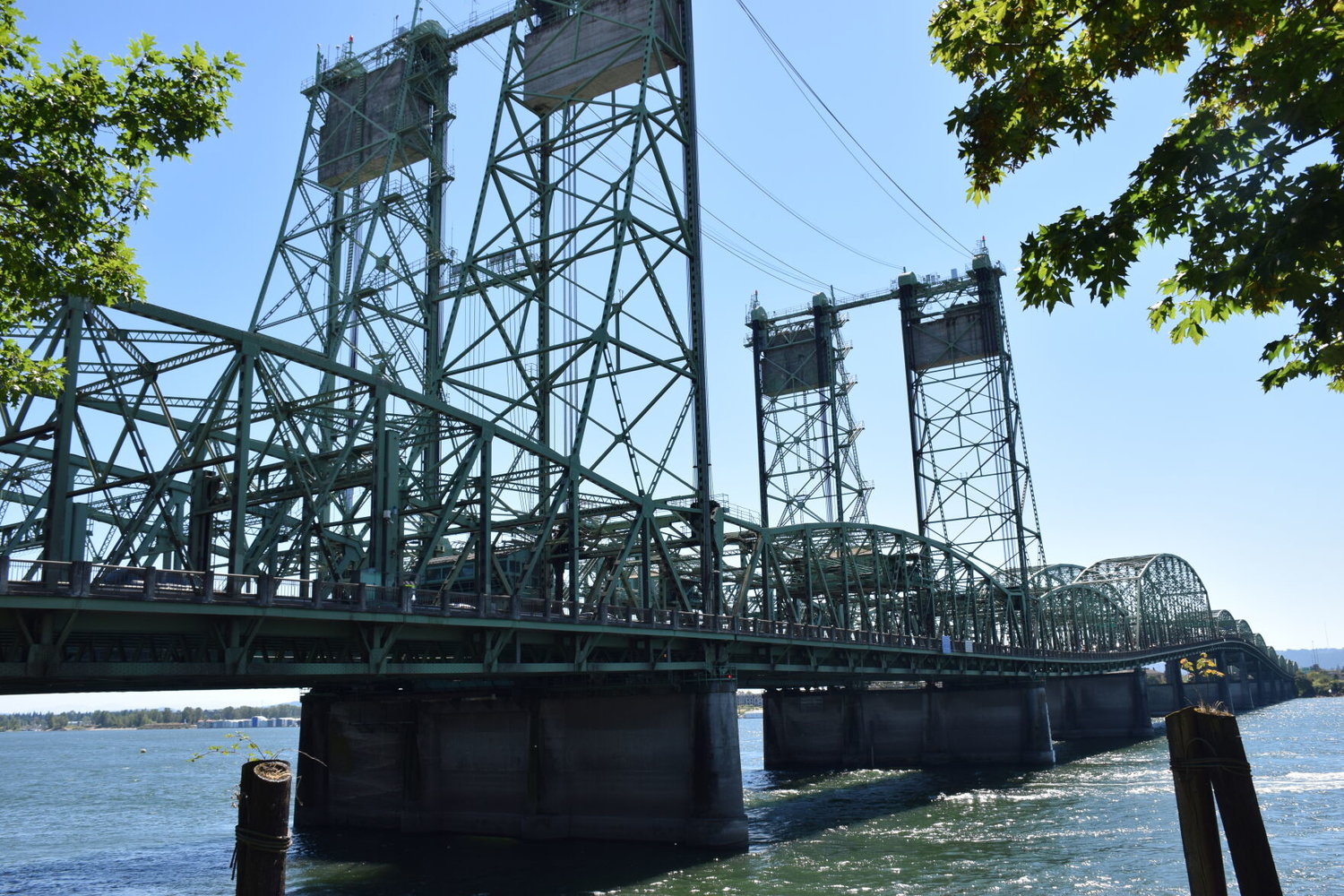 The Interstate 5 bridge is pictured.