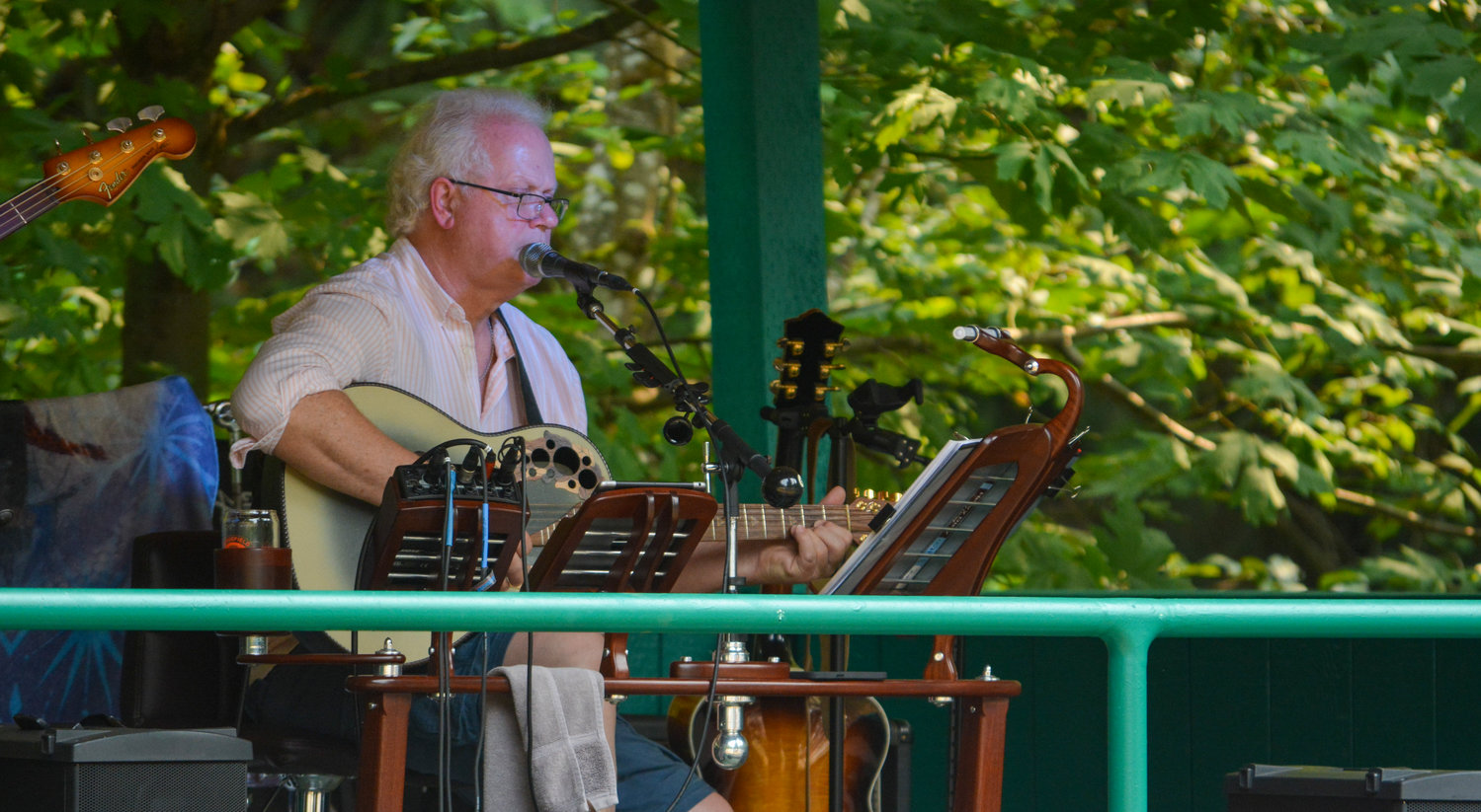 Live music echoed through Abrams Park this weekend during the Ridgefield Sausage Festival.