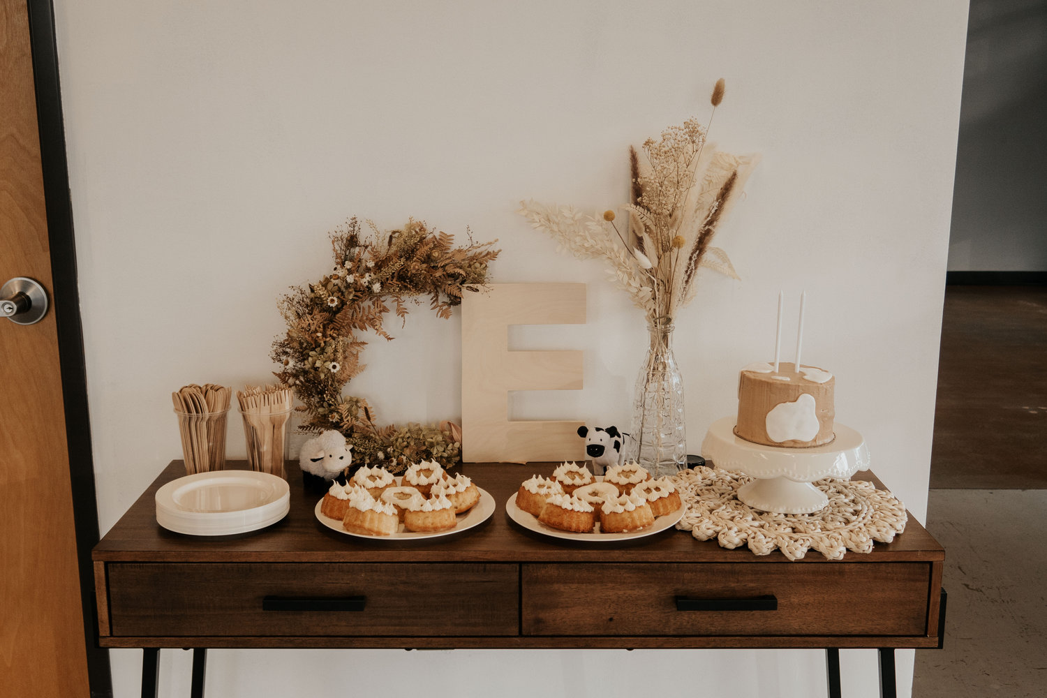 A table at Ember’s second birthday party is pictured. Ember is the daughter of Megan Northrup, who is working to launch a new photography studio in Battle Ground.