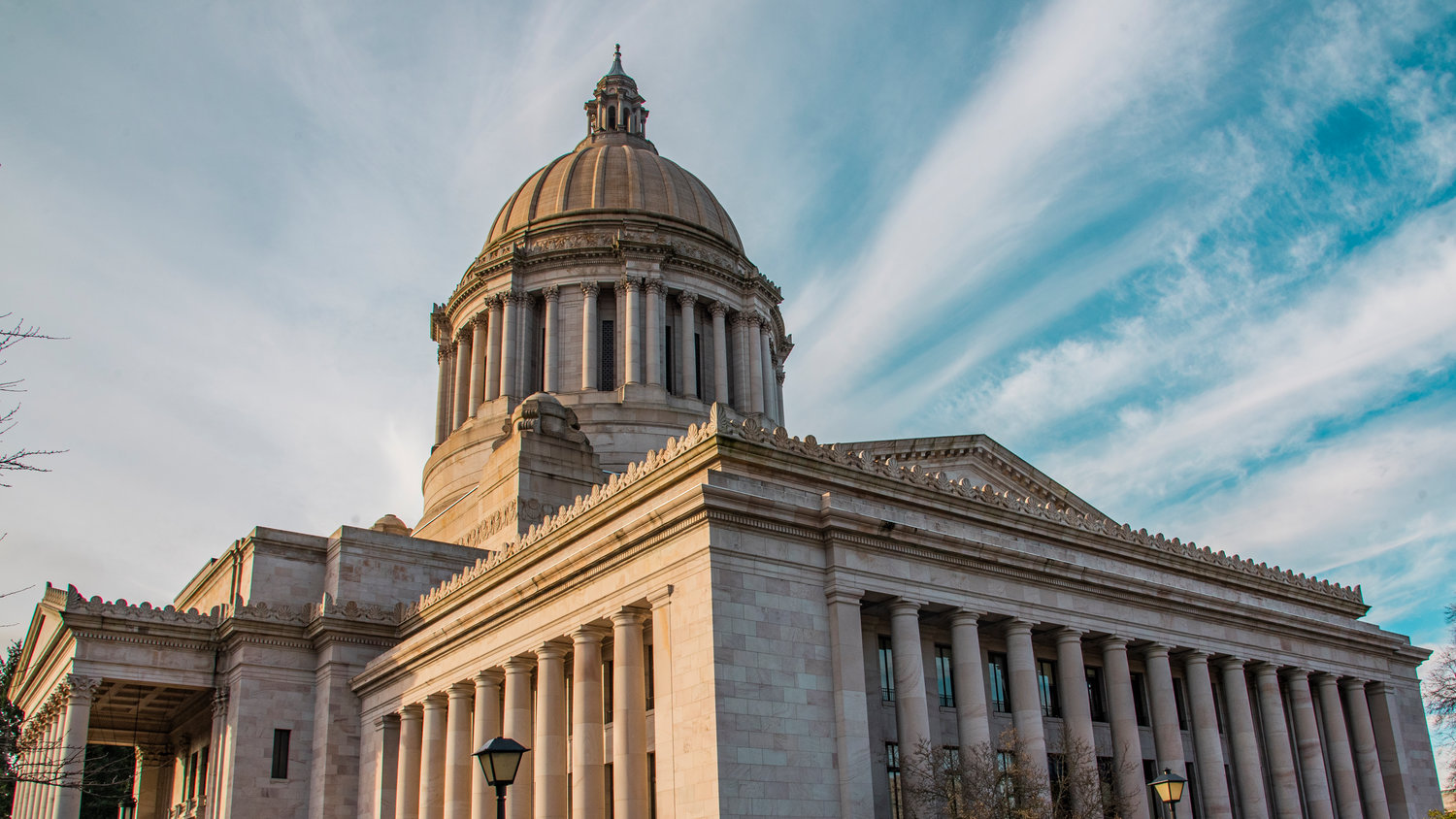 The Washington State Capitol building in Olympia is pictured.