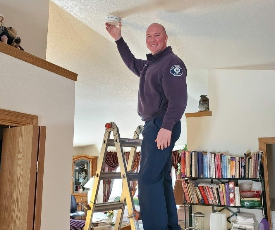Clark County Fire District 3 recently received a $10,000 grant to provide new smoke alarms to residents.