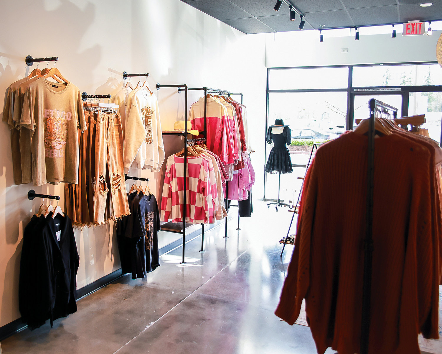 Union Boutique NW offers a wide variety of in-season women's clothing as well as locally made gift items including candles, jewlery and more as seen Tuesday, March 7.