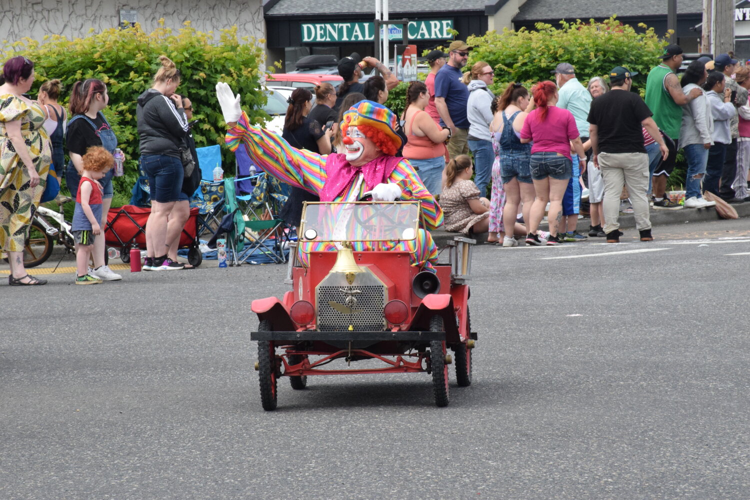 An Afifi Shriners car takes part in the 2023 Hazel Dell Parade of Bands on May 20.